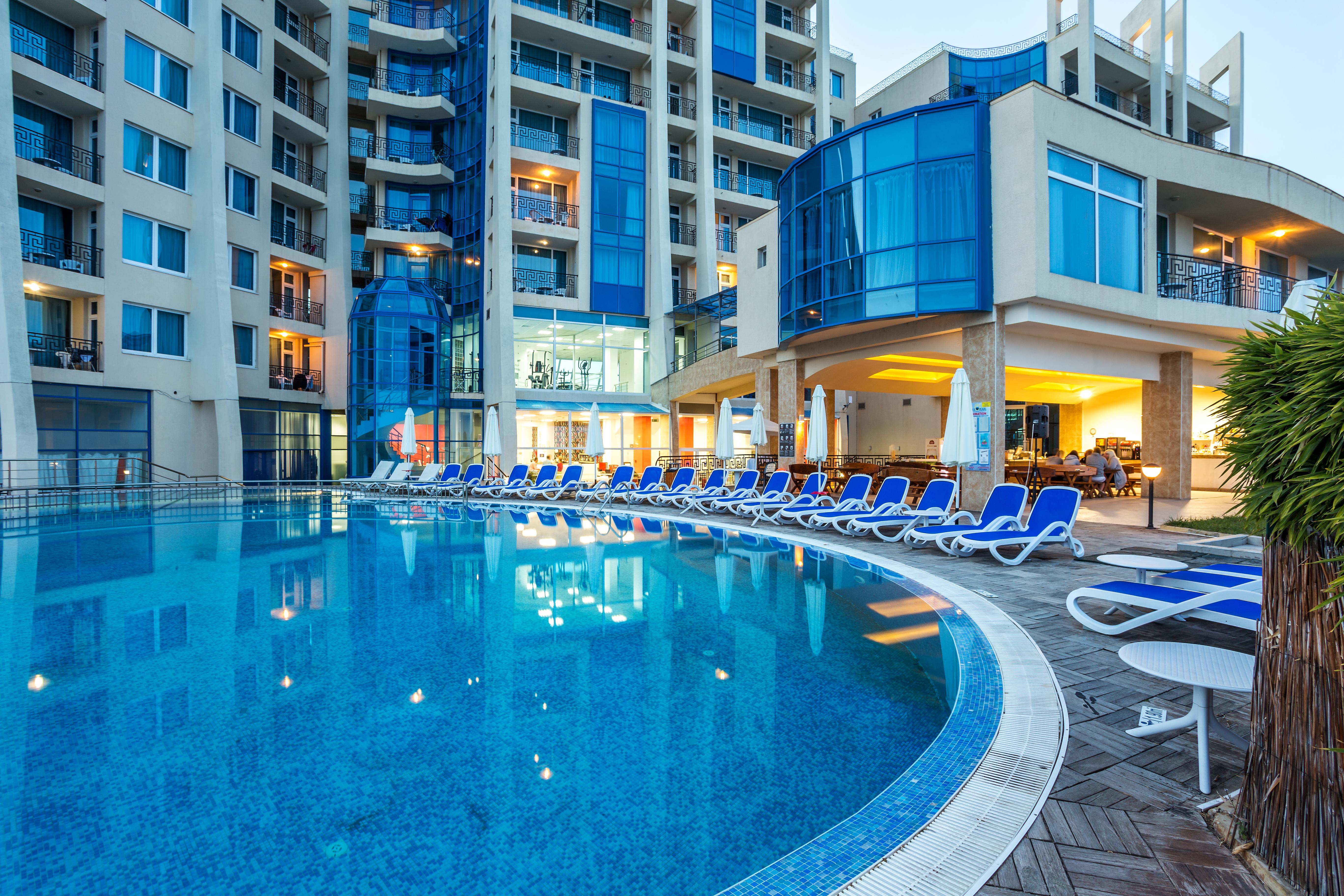 Blue Pearl Hotel - Ultra All - Inclusive Pantai Sunny Bagian luar foto