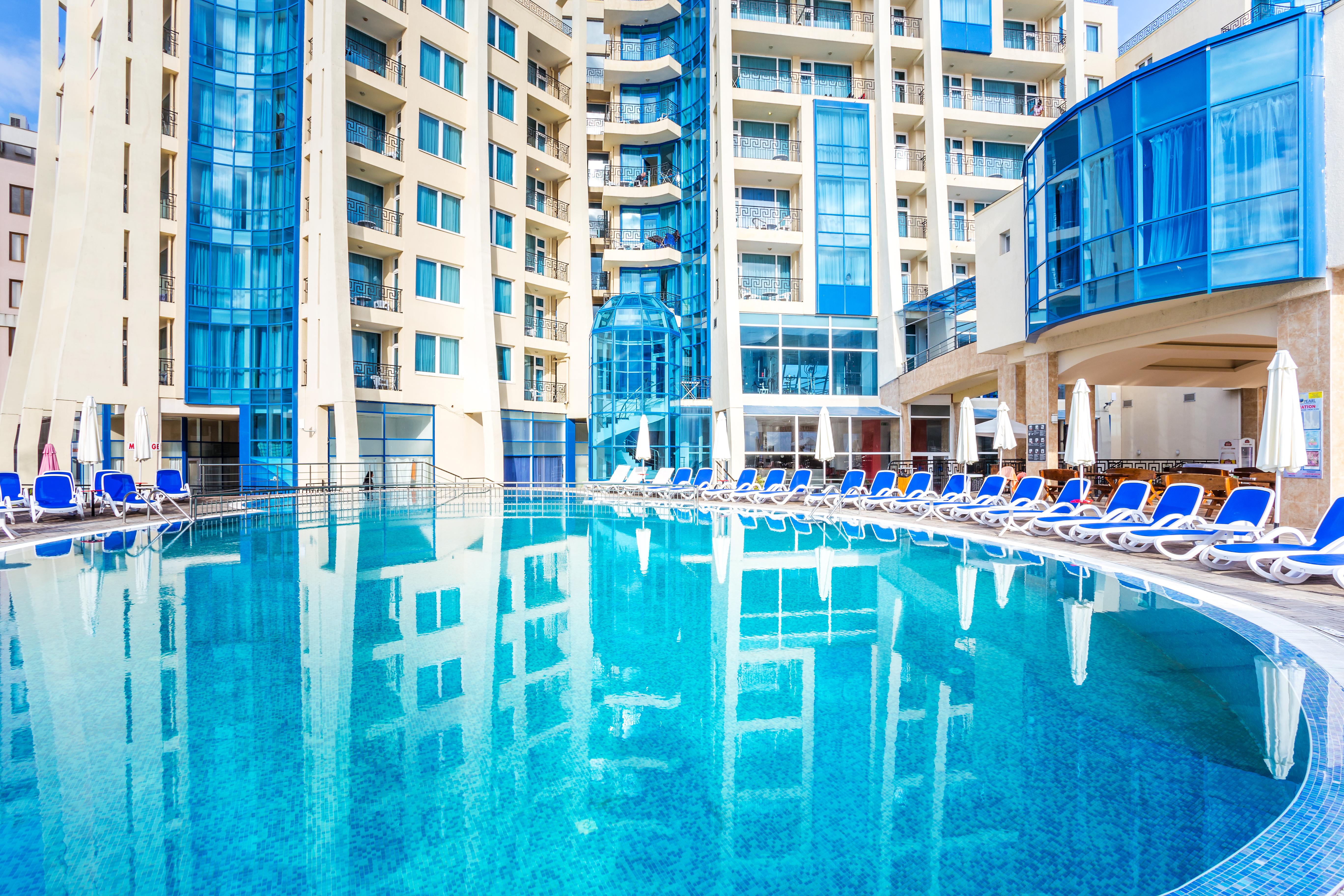 Blue Pearl Hotel - Ultra All - Inclusive Pantai Sunny Bagian luar foto